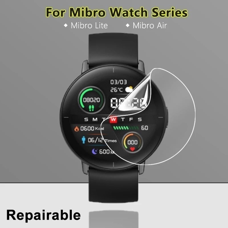 Hydrogel Screen Protector for Mibro Watch A1 / A2 / Lite / Lite 2 / Lite 3 Pro
