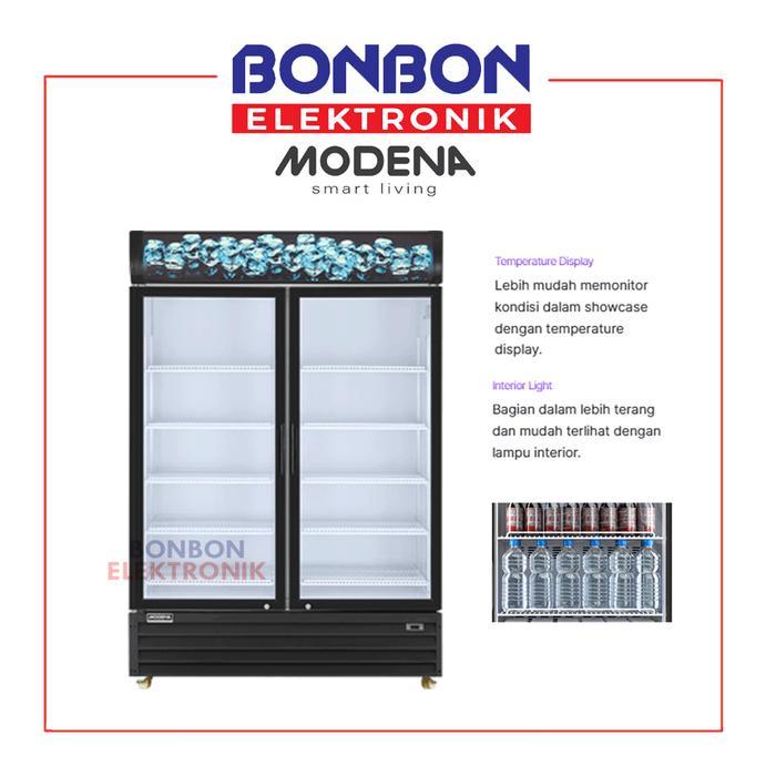 Modena Showcase Cooler 1200 Liter SC 2201 L / SC2201L Freezer Minuman