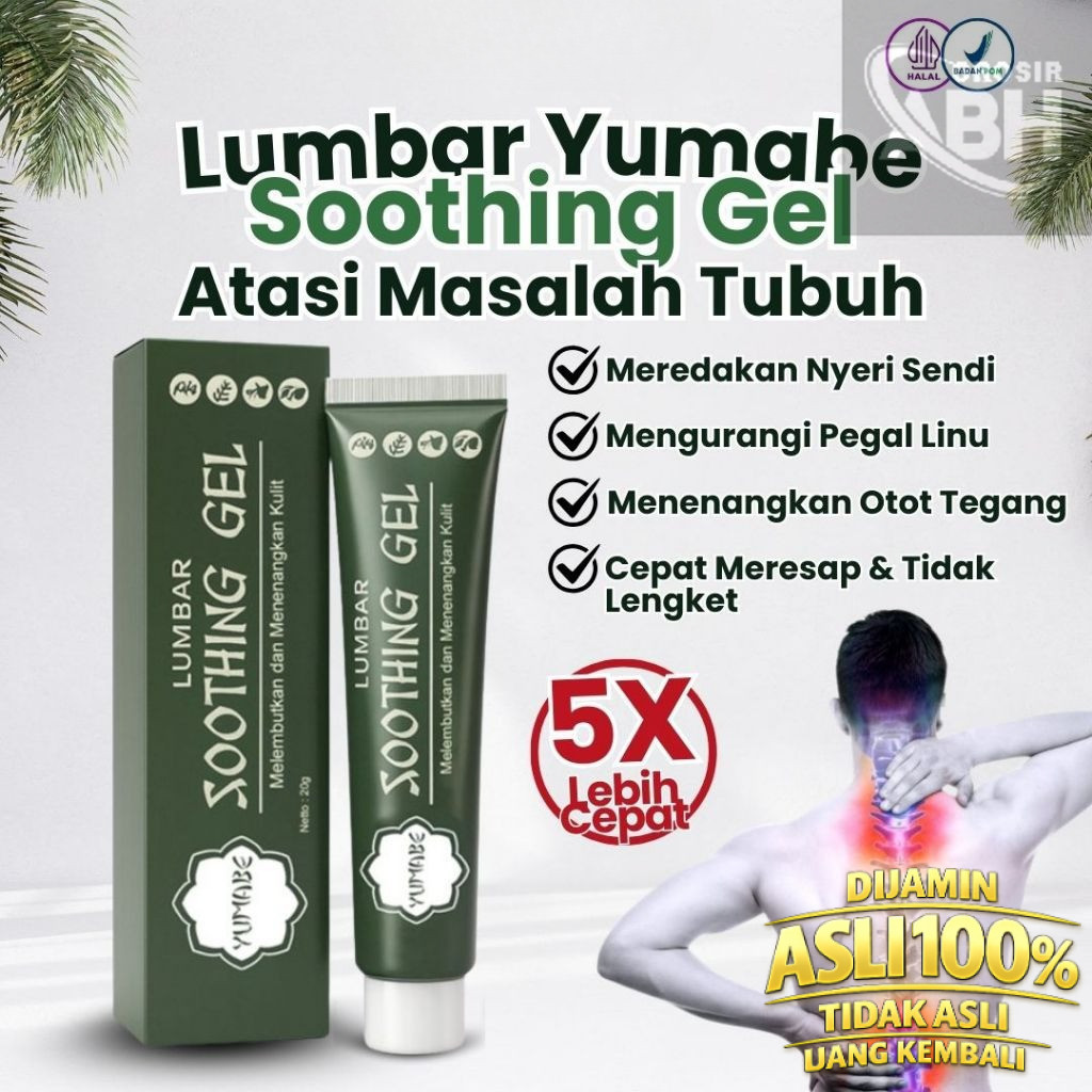 JM - BPOM GEL OABT HERBAL ASAM URAT YUMABE SHOOTING PEREDA NYERI SENDI TULANG BELAKANG dan OTOT KERA