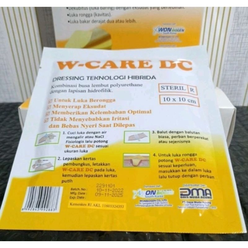 W-CARE DC / W CARE DC / WCARE DC 1 Pcs