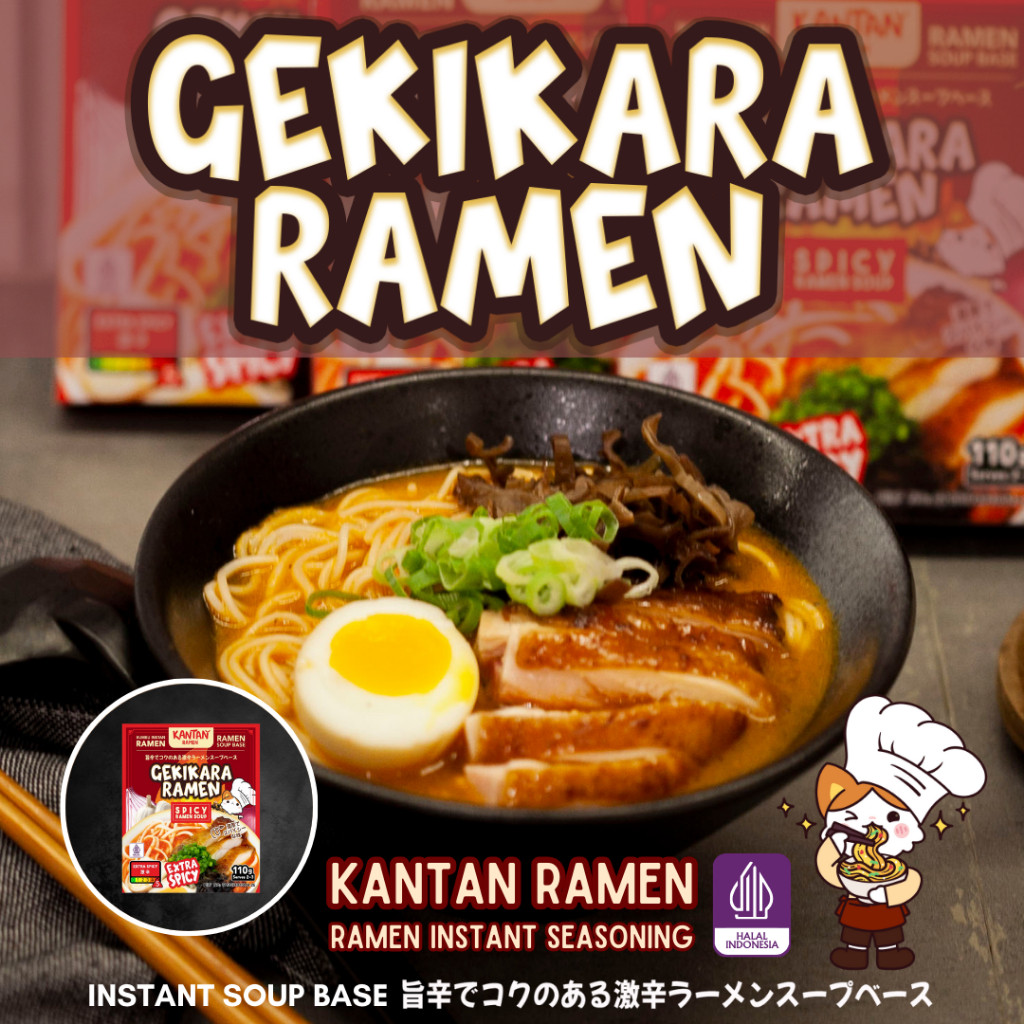 Bumbu Instant Kantan Ramen - Halal ( Gekikara Ramen )