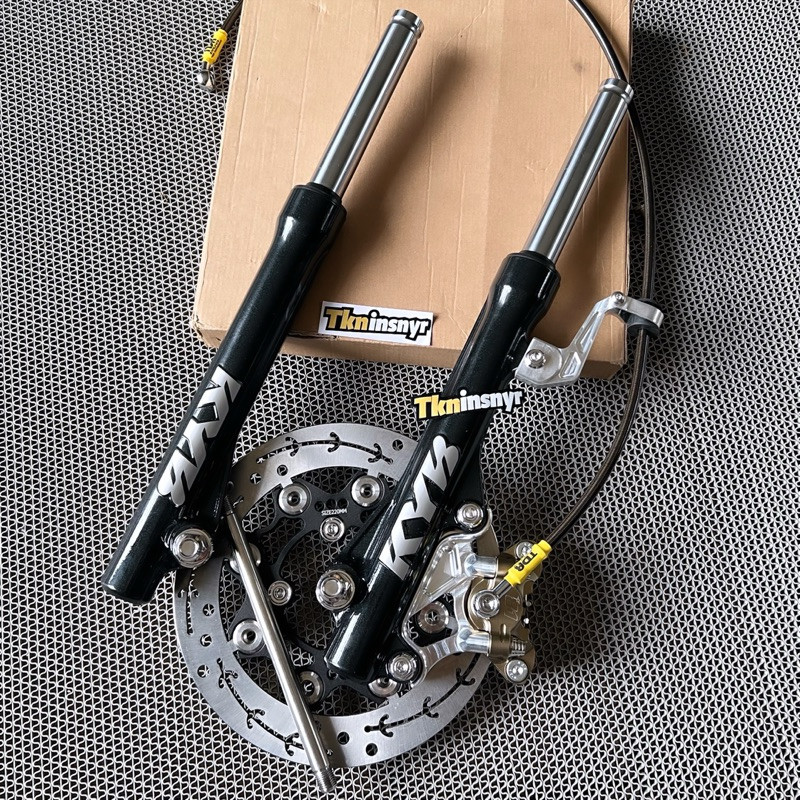 Paket Shock Depan Vario 125/150 Stylo Cbs BeAT Scoopy Genio 220mm Original