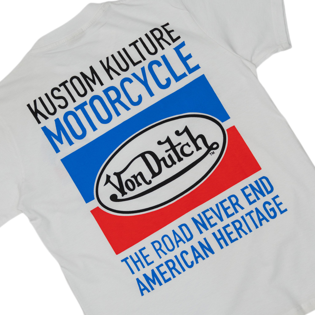V0n Dutch Tshirt 1593 White