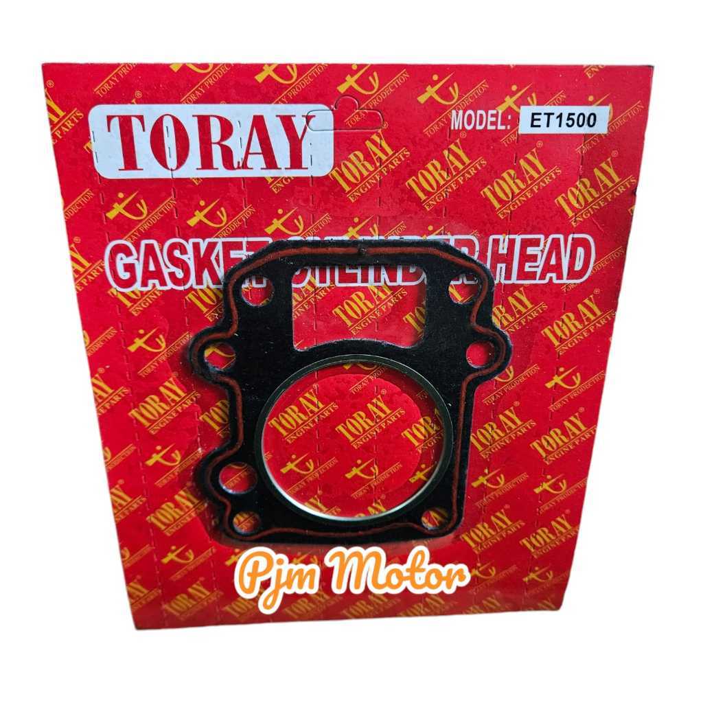 154 GASKET HEAD paking deksel mesin genset 4 tak 1000watt 1200watt 1500watt 2200watt