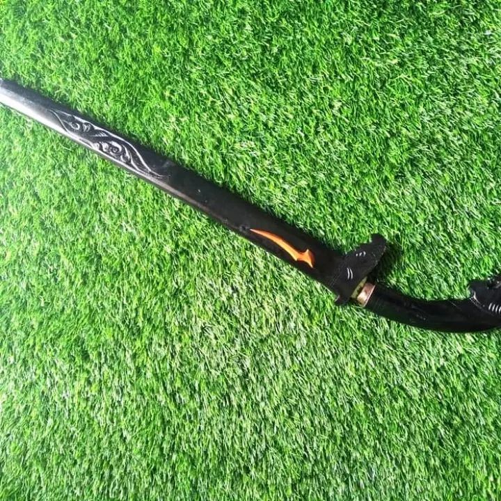 RHVSKA03 CUCI GUDANG katana baja asli super tajam Koleksi Katana Asli Varian Warna Katana Panjang 1 
