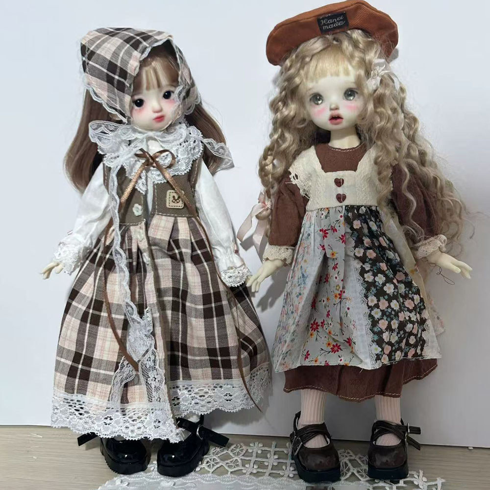 1/6 Bjd Doll Anging Clothes 30Cm Doll Replacement Skirt Hanfu Princess Set Kids Girls Toy Gift