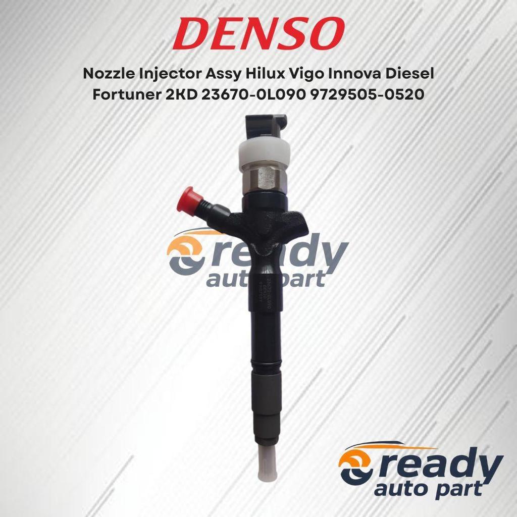 Nozzle Injector Assy Denso Hilux Vigo Innova Diesel Fortuner 2KD 23670-0L090 9729505-0520