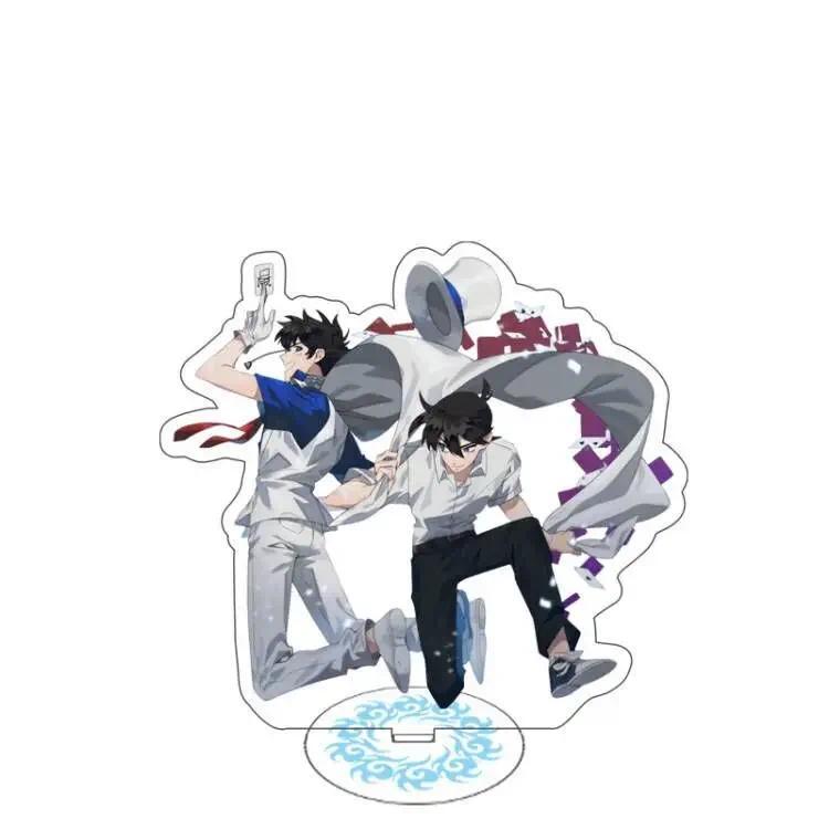 Anime Acrylic Stand Action Figure Toy Detective Conan Double-sided Kaito Kuroba PVC Desktop Stand Mo