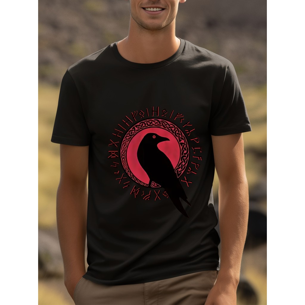 Koleksi Kaos Pria & Wanita Premium: Desain Unik (Daun Maple Tengkorak Mekanis Supernatural Hewan Sen