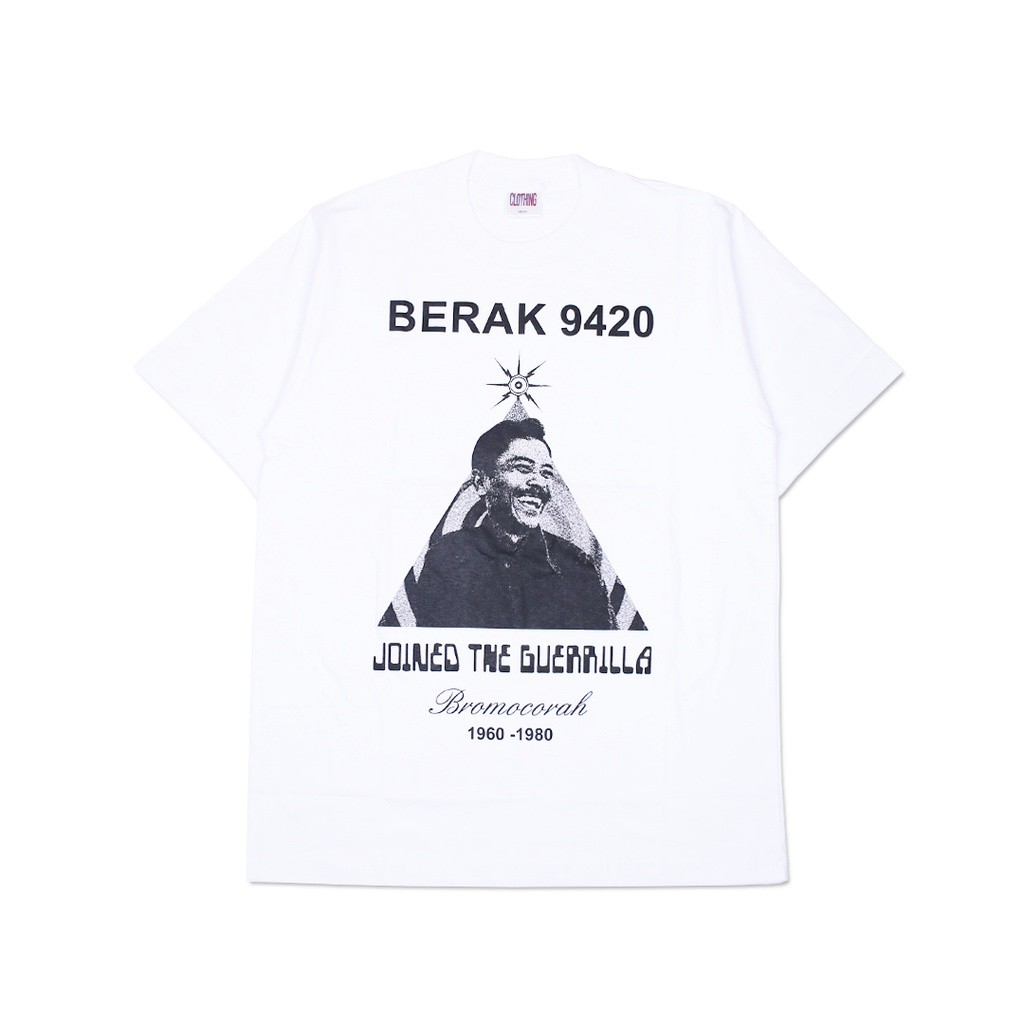 Berak 9420 Tshirt KASDUT WHITE