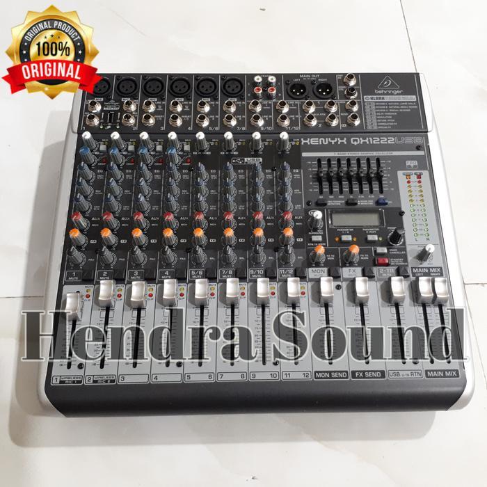 MIXER BEHRINGER XENYX QX 1222 USB (12 channel)