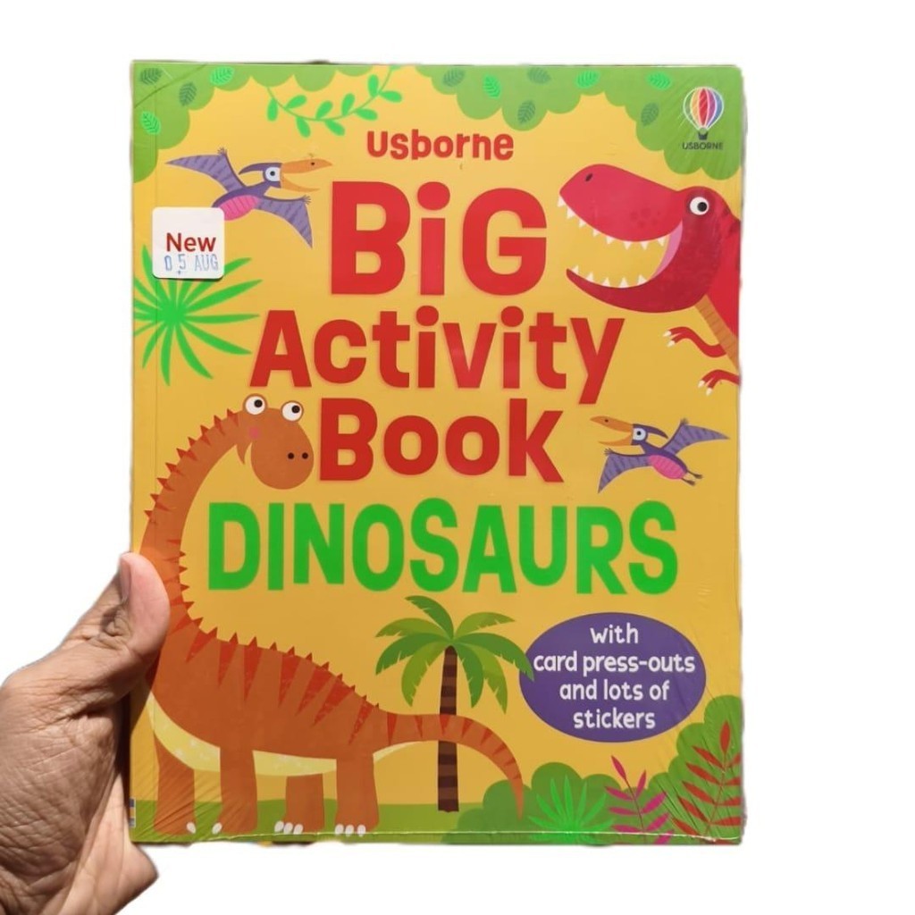 Big Activity Book Dinosaurs (PB) by Kirsteen Robson
