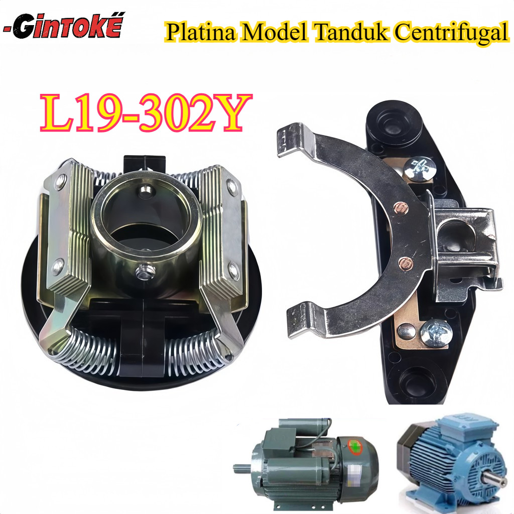 Platina Model Tanduk Centrifugal L19-302y/ Contact Breaker Dinamo Motor 1-4 Hp / Platina Elektromoto