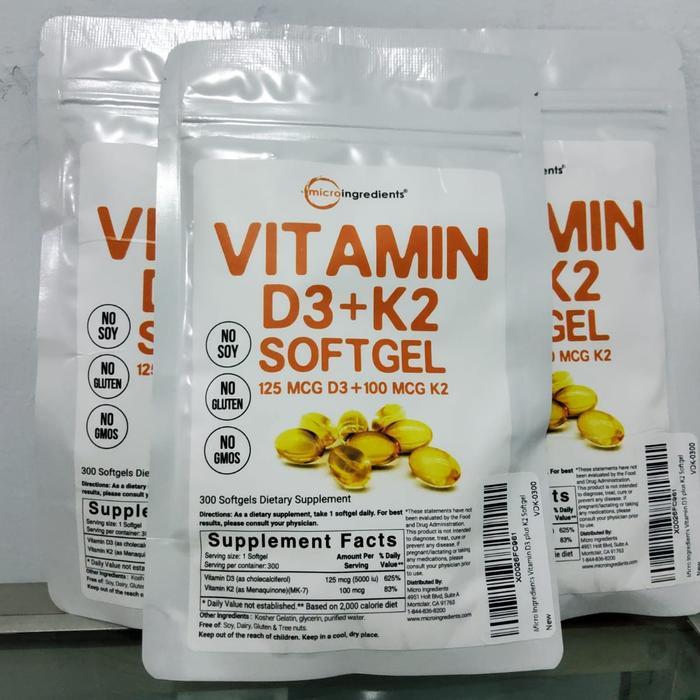Micro Ingredients Vitamin K2 D3 5000iu