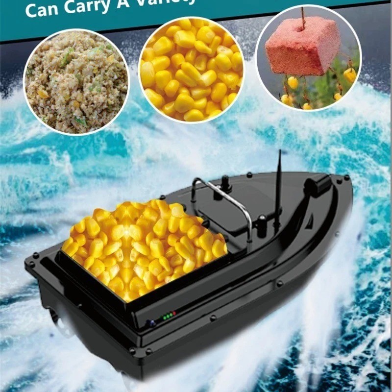 Perahu Mancing Fiber Alat Pancing Remote Control 6-8H 500M GPS Kembali Otomatis