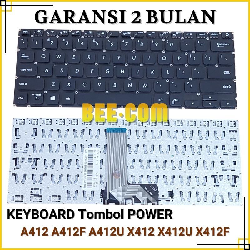 Keyboard Asus VivoBook 14 A412 A412U A412UA X412 X412UA X412U -BEE