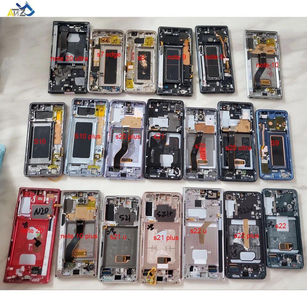 Craked Glass Tou Work For Samsung LCD S8/S9/S10+/S20/S21Plus/S22Ultra/Note10/N20U For Samsung Edge S