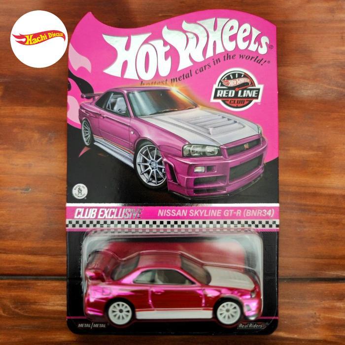 Hotwheels RLC Nissan Skyline GTR Pink Limited