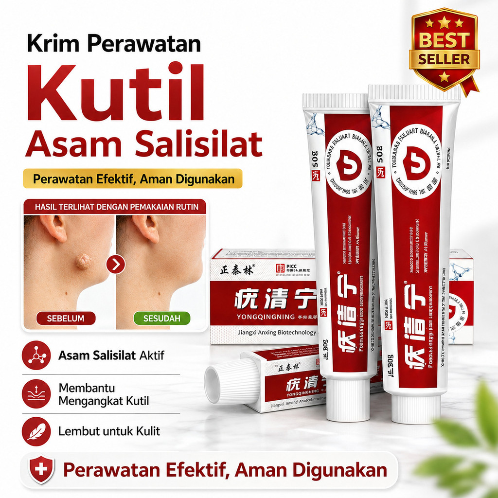 Promo Krim Asam Salisilat Penghilang Kutil / Salep Perawatan Kutil & Mata Ikan / Obat Luar Kutil Vir
