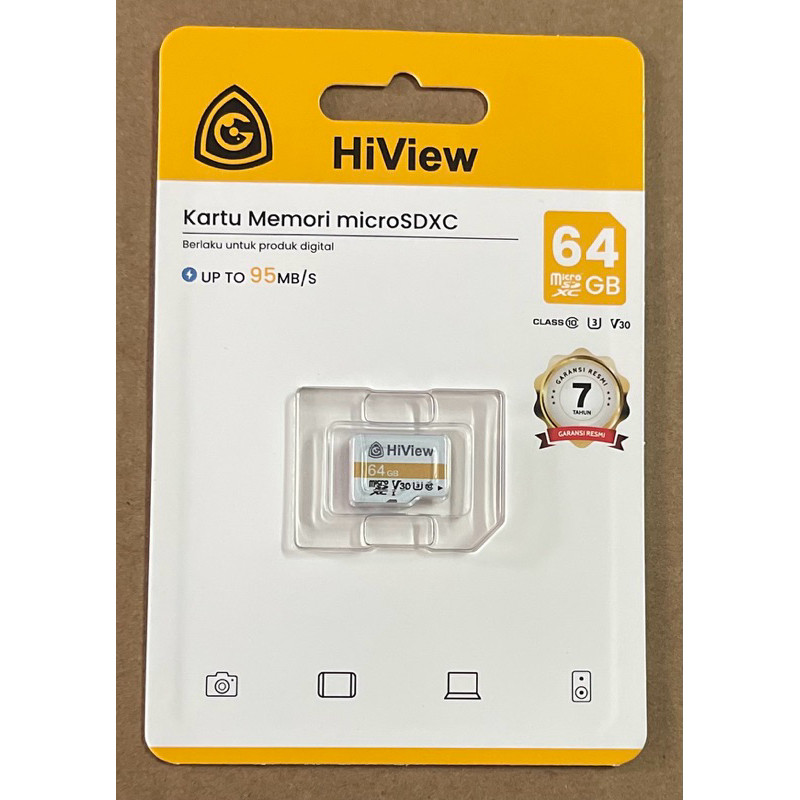 Memory MicroSD HIVIEW C10 SDXC 256GB