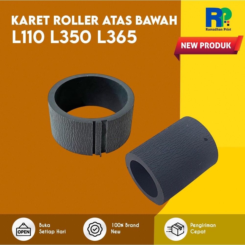 Karet Bawah Roller Atas ASF Penarik Kertas Epson L110 L120 L130 L210 L220 L300 L310 L350 L355 L360 L