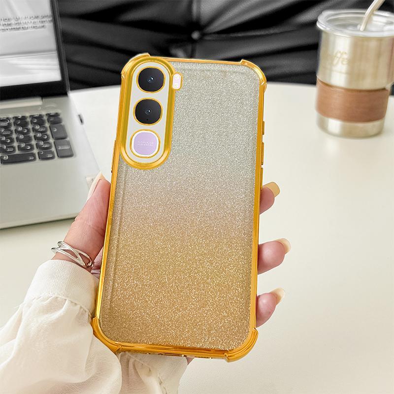 HP Soft Silikon Casing Untuk Vivo Y21d Case Untuk Vivo Y21d Y 21d V2520 Casing berkilau Berlapis ben