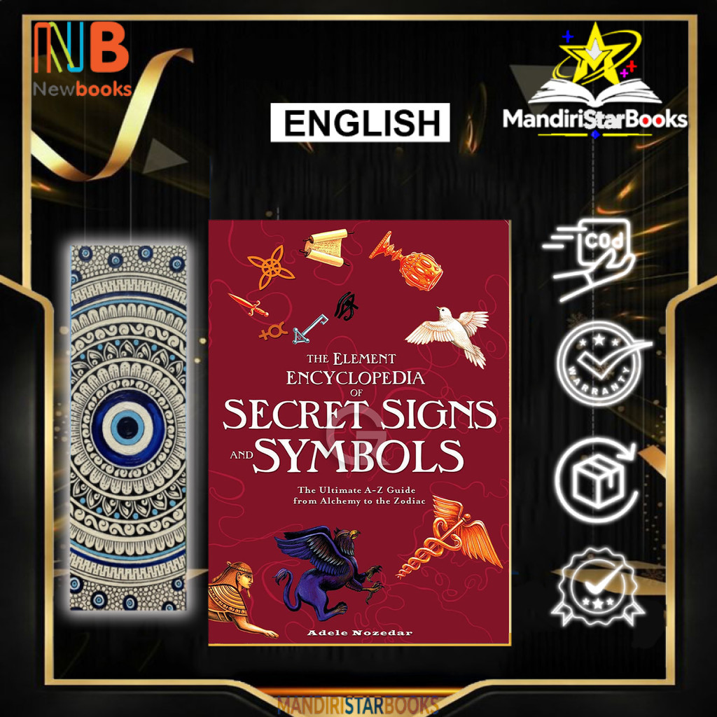 The Element Encyclopedia of Secret Signs and Symbols by Adele Nozedar - English