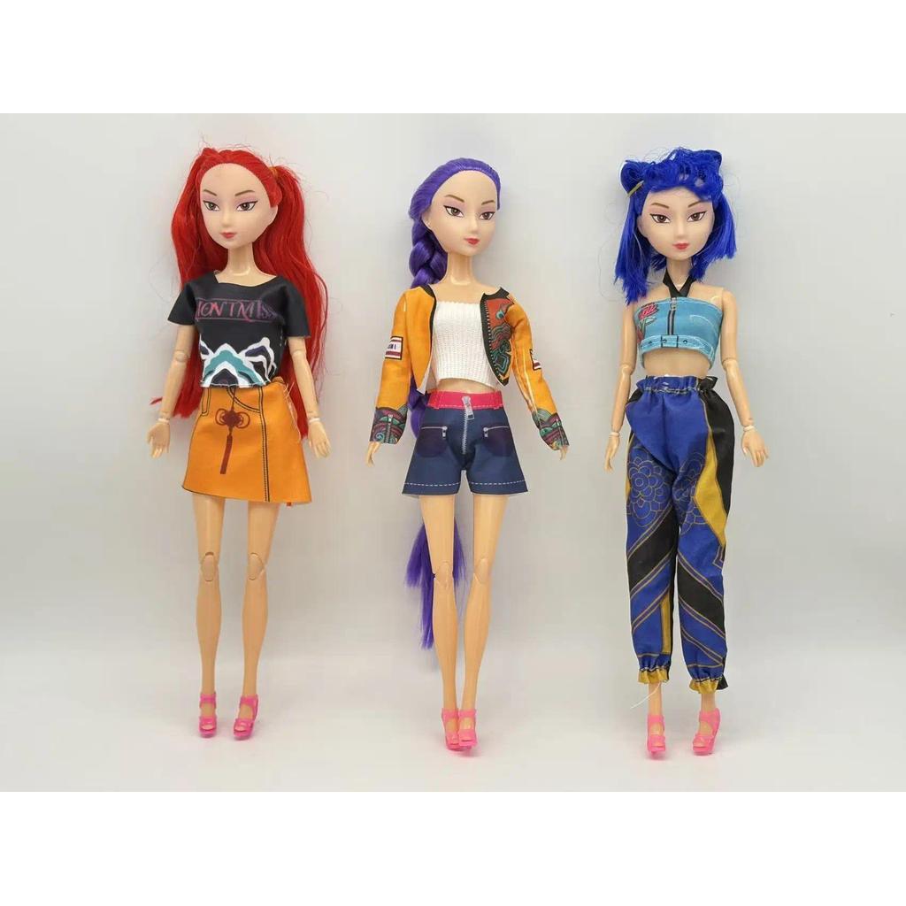 Multi joint vinyl doll, ildren's birthday gift, girl's ten year old toy doll set, student princess p