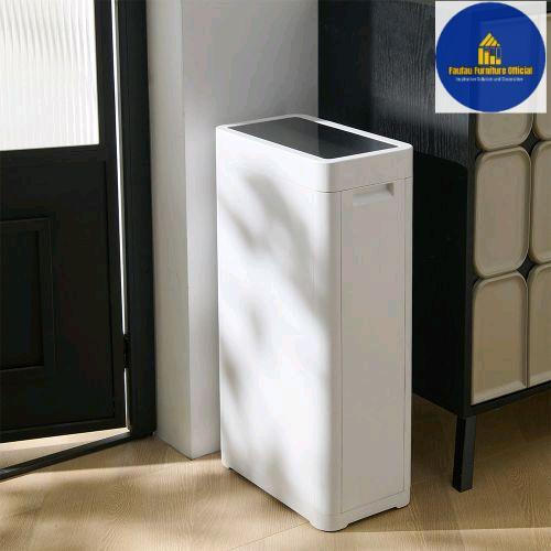Tempat Sampah/Kotak Sampah Finn Sistem Buka Tutup Swing 32Ltr - Putih