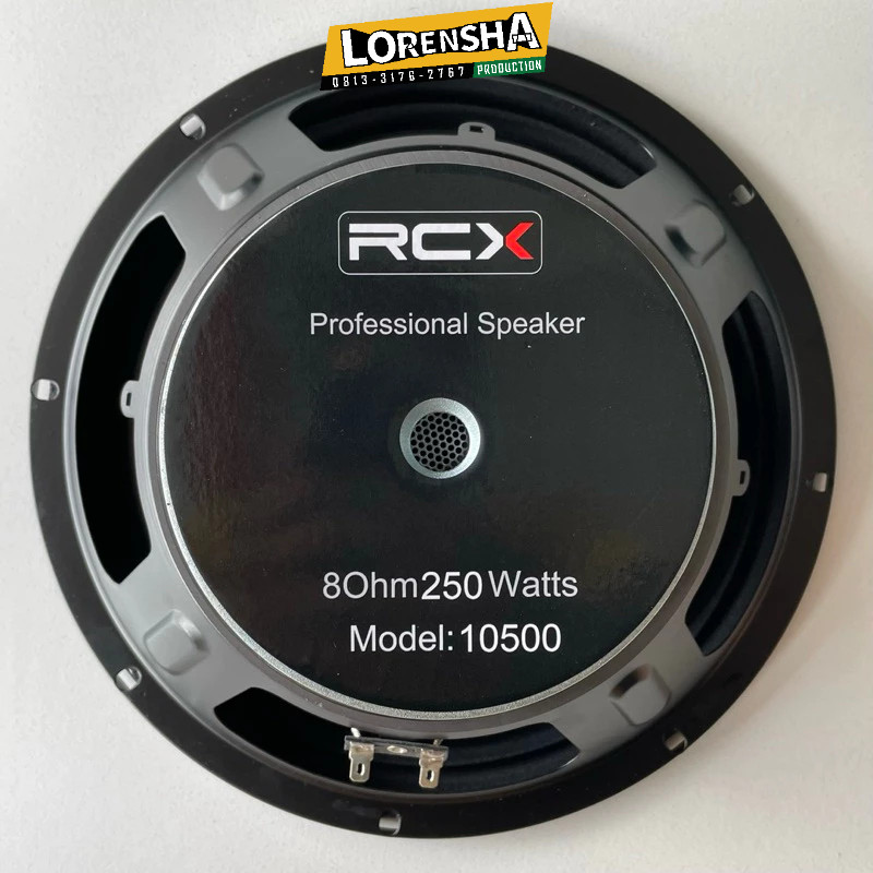 Speaker RCX 10 Inch 10500 Power 250Watt Original