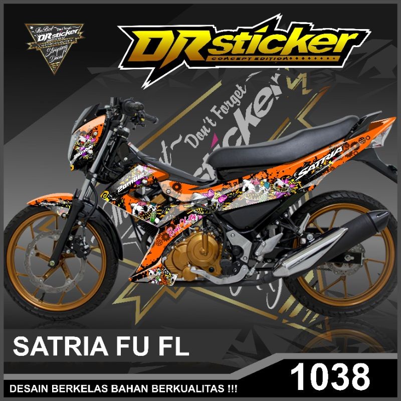 Promo Decal full body Satria Fu FL - Decal variasi Satria Fu