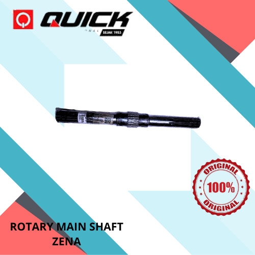 QUICK ROTARY MAIN SHAFT ZENA / QUICK AS ROTARY TRAKTOR / AS BOPEL ZENA