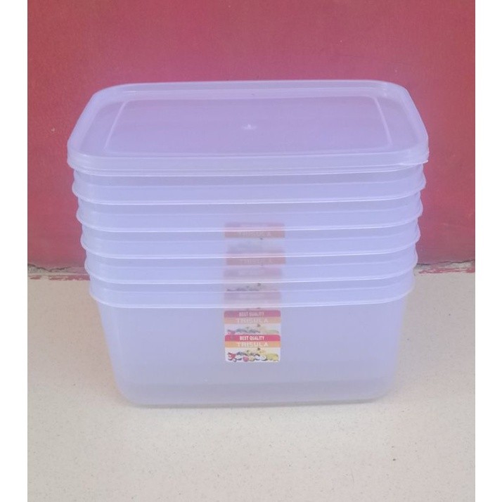 SP 3 pcs Food Box  /Tempat Donat/Tempat sosis,sate/ Kotak Makan 3500 ml ( 3,5 L)
