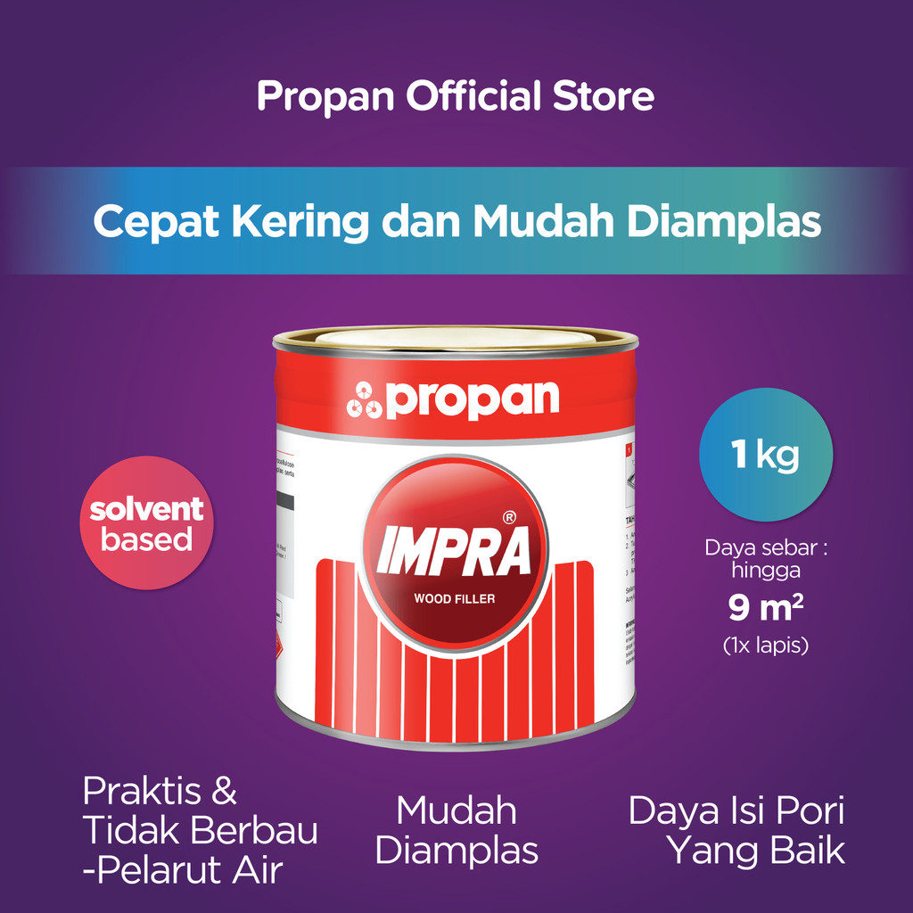 PROPAN IMPRA WOOD FILLER IMPRA-1KG