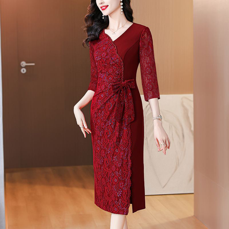202512v Gaun Pesta Pernikahan Model Baru Gaun Wanita Elegan Elegan