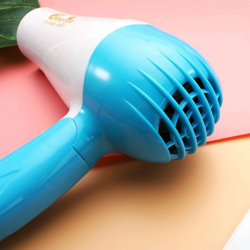 cuci gudang hairdryer hair dryer pengering rambut 500 watt travel / mini size portable kecil