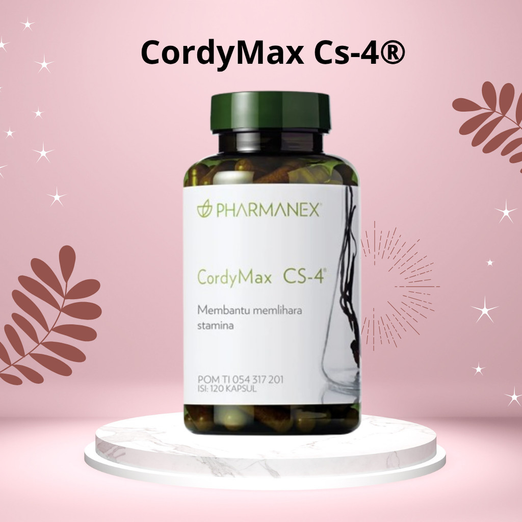 Mooie Nu Skin CordyMax Cs4 120 Caps – Suplemen Cordyceps untuk Stamina