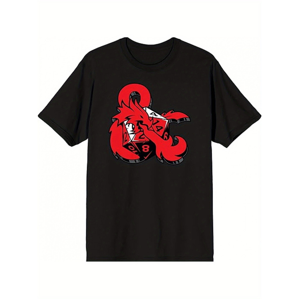 Koleksi Kaos Pria Hitam Katun Premium 180-220gsm Desain Unik: Seni Tato Kucing Sphinx Polkadot & Das