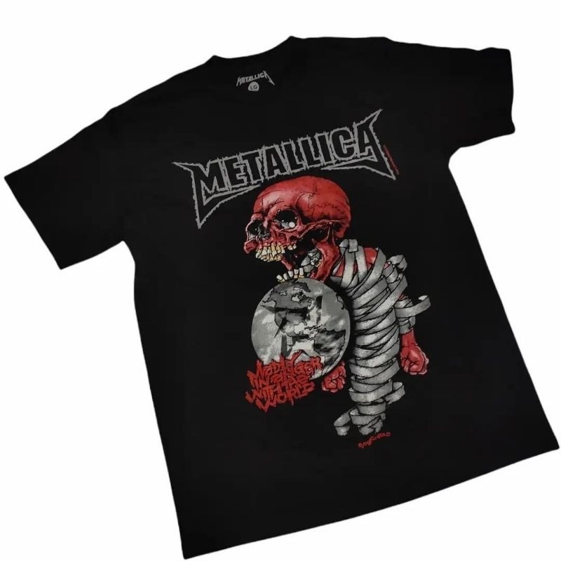 12.12 METALLICA TOUR 2004 TSHIRT Unisex Full Tag