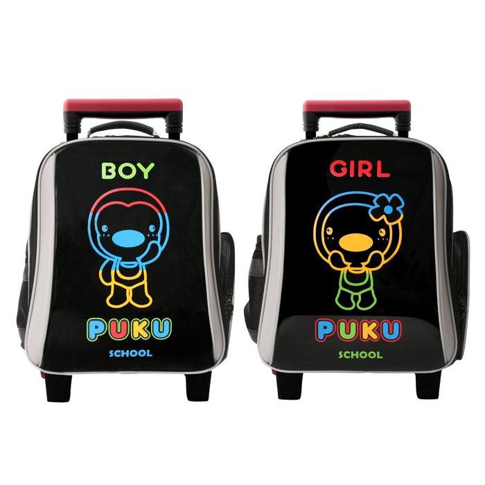 PUKU School Bag 70102 | Tas Sekolah Anak Boy | Tas Sekolah Koper | Tas Sekolah Roda