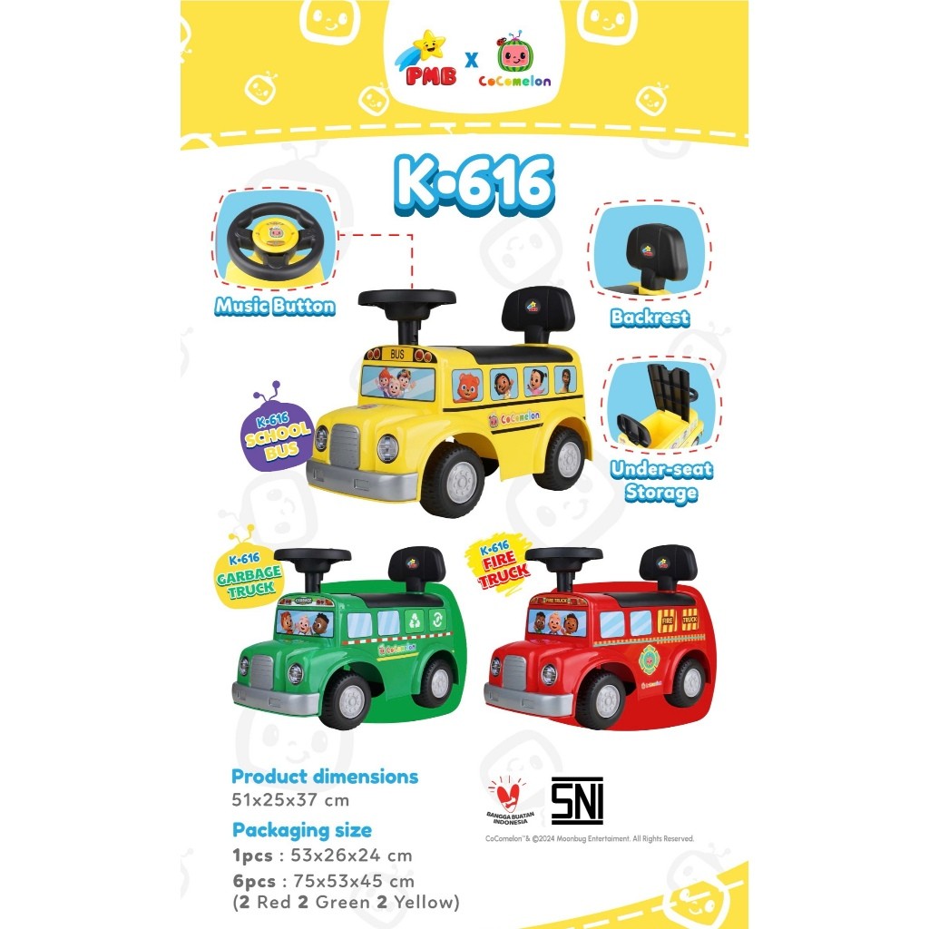 Mainan anak Mainan Anak Mobil Mobilan Dorong Manual PMB K603B Pajero Sport Tolocar