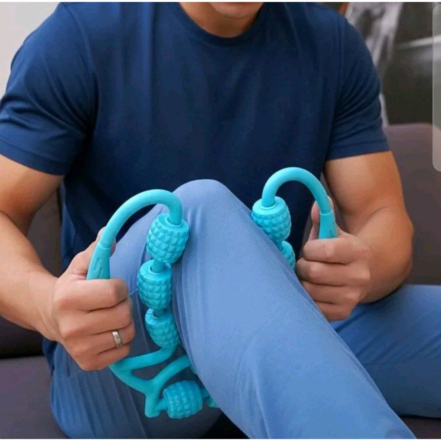 Roller Pijat / pijit betis 9 roda alat pijat Manual pria wanita Premium ORIGINAL | MC