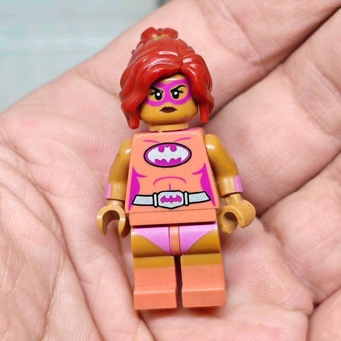 Mini Figure Lego DC Batman The Movie Pink Power Batgirl Original Minifigs Brick Minus PrideToy