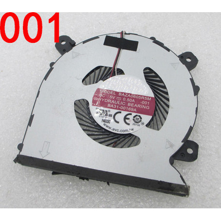NEW FAN FOR Samsung Notebook 9 NP900X5N NT900X5VA58A BAZA0605R5M 001 BA3100169A BAZA0605R5M 002 BA31