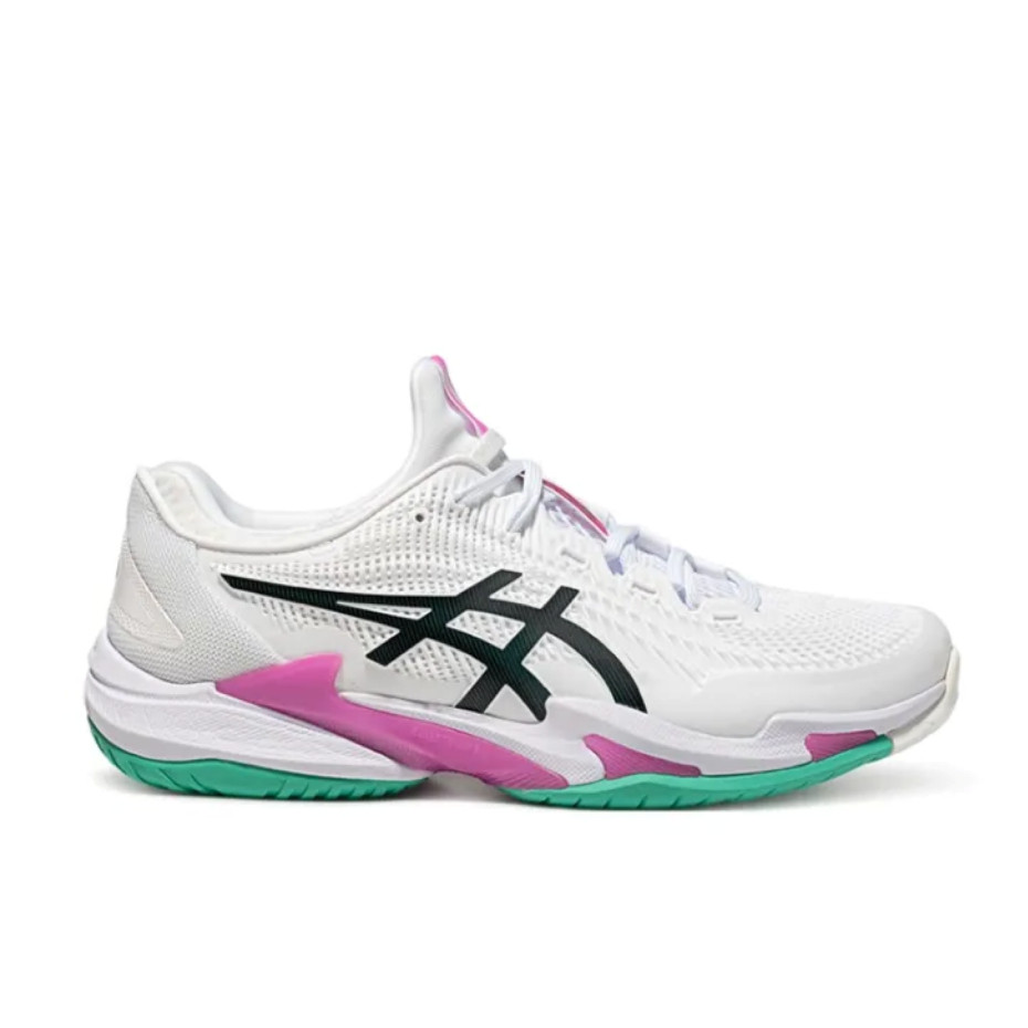 Sepatu Tenis Padel Pria Asics Court FF 3 White Digital Sakura Original 1041A370-106