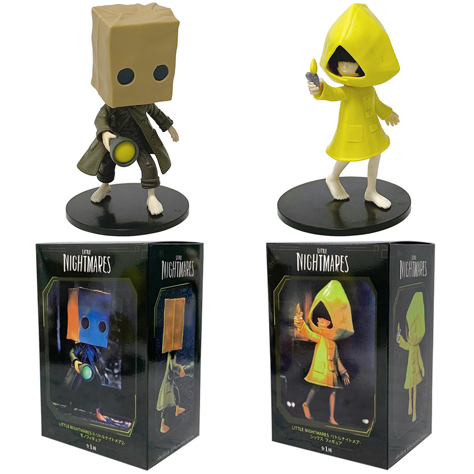 ROMA'c STORE  Hot Game GK Little Nightmares Anime Figurine Six Figure Mono Action Figure Anime Game 