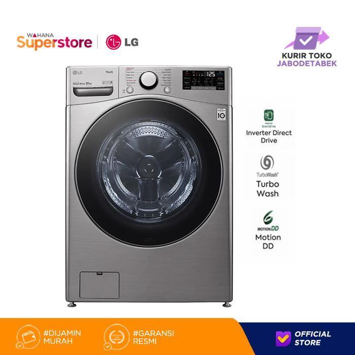 LG Mesin Cuci Front Loading 20 kg - F2720SVRV