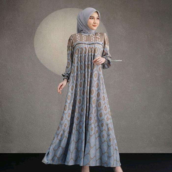 Syakira Series Dress dan Midi Nadeera Luxury - Caroline Midi, 2XL