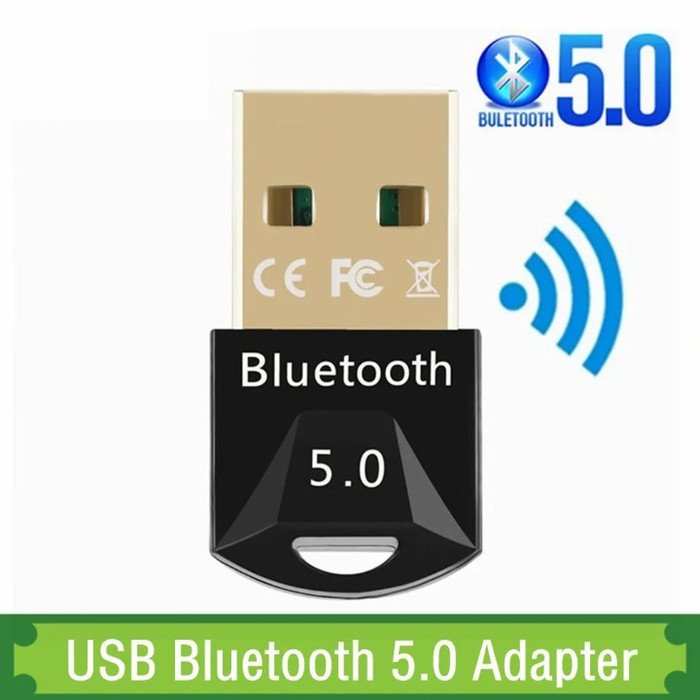 Bluetooth 5.0 USB Dongle Receiver Transmitter Dual Mode Adapter PC Laptop aptX EDR Wireless Audio Mu