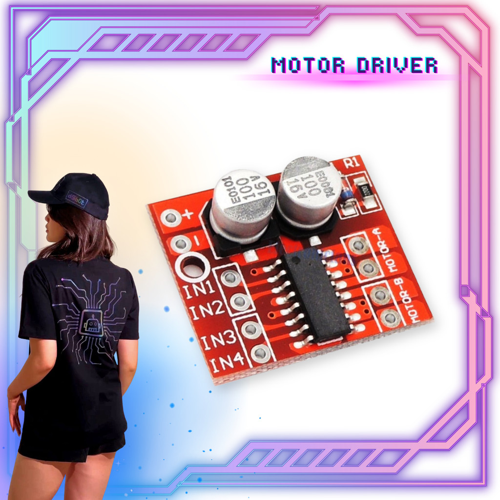MX1508 Mini Motor Driver - 1508 L298N Controller - Digibot Official
